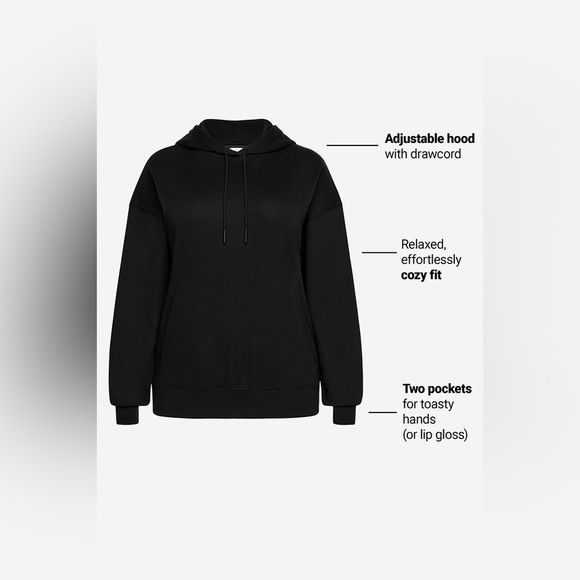 Fabletics Yitty Cozy Fleece Slouchy Hoodie Sz 2x - Picture 2 of 12